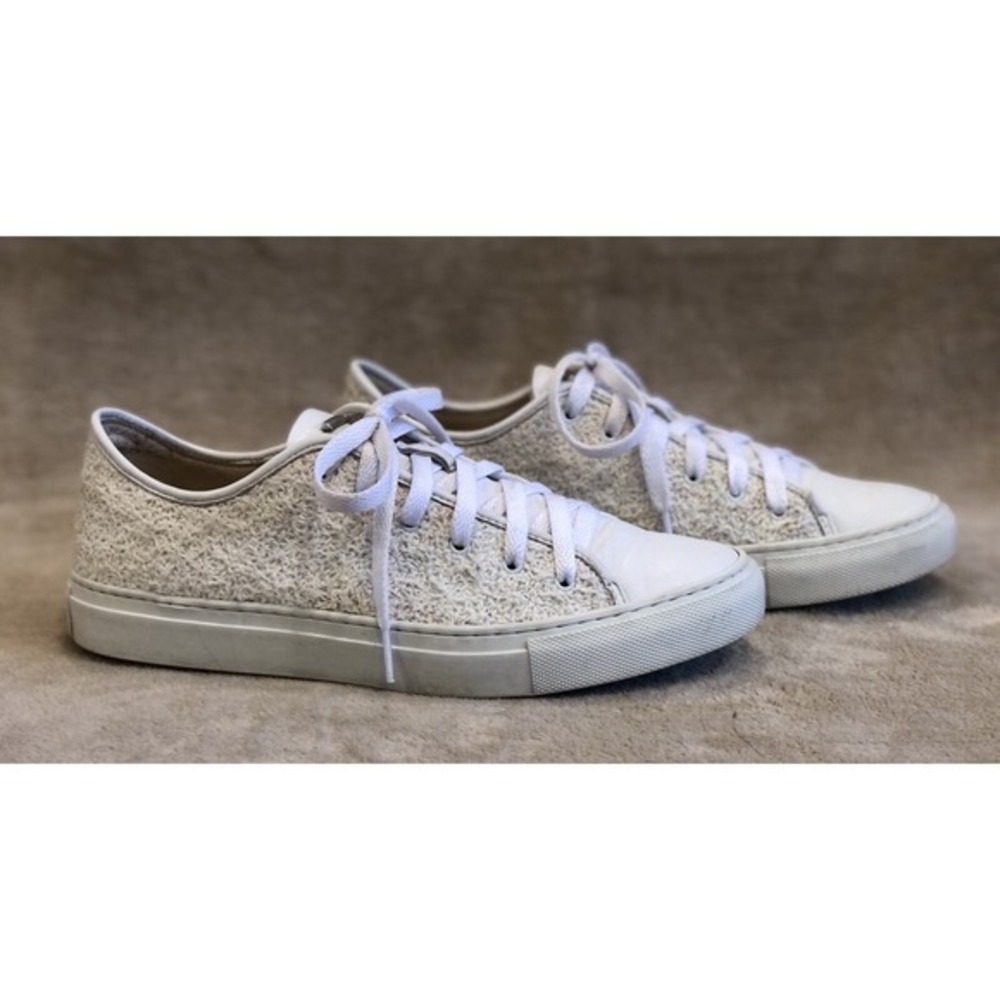 Fabiana Filippi Womans 7.5 / 38‎ Italian Luxury Designer Sneakers Shoes White